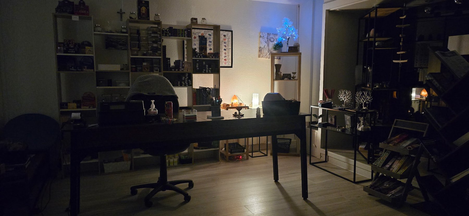Ambiance du bureau et de la boutique de Vanessa