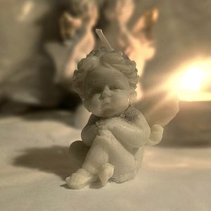 🕊️ Petit Ange – Nacrée de Sauge (Purification, Protection & Connexion aux Guides)