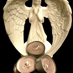 "flamme" Rose sacrée (lot de 3)