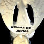 « flamme » Résine de Damas (lot de 3)